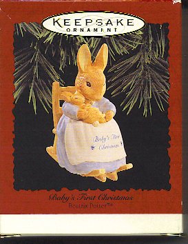 Hallmark Beatrix Potter Babys First Christmas