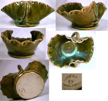 W. J. Gordy handmade mark for Georgia Art Pottery.